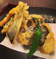 いわしの梅しそ巻き揚げ