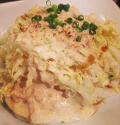 白菜のシャキシャキサラダ！