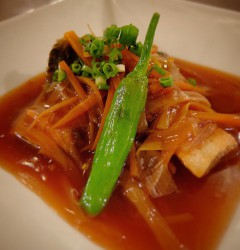 サバのから揚げ・甘酢あんかけ