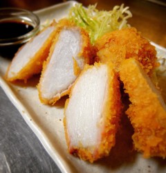 「里芋の生ハム巻きフライ」！