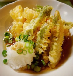 「たけのこ山菜の揚げ出し」！