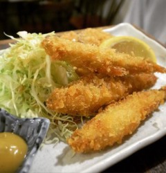 わかさぎとれんこんのフライ