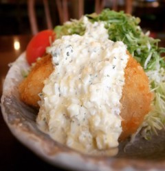 まとう鯛のフライ・タルタルソース