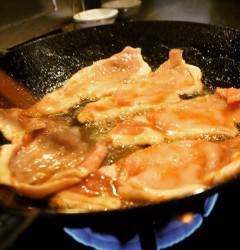 豚肉の香味焼き