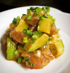 まぐろとアボガドのマリネ