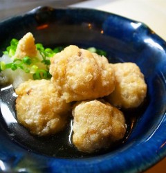 里芋だんごの揚げ出し