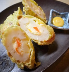 ポテサラちくわ天