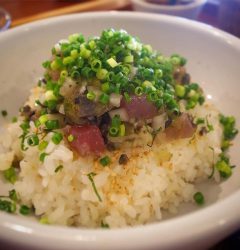 まぐろのタルタルごはん