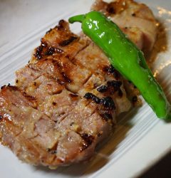 豚肉の粕漬け焼き