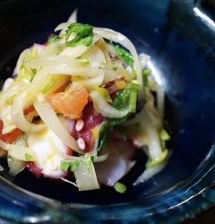 タコのセビチェ