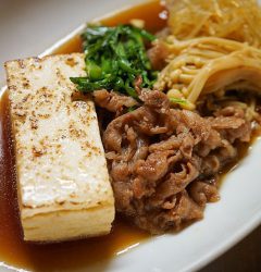 すき焼き風！肉豆腐