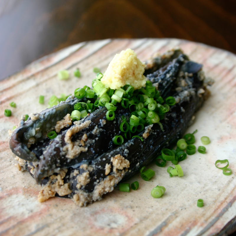 人気の夏冷菜!冷やし茄子・ごましょうゆだれ!