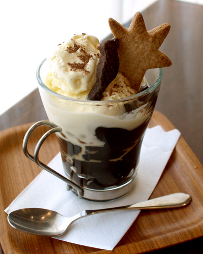 コーヒーゼリーのミニパフェ